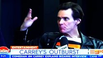 Jim Carrey Goes On! Explains Bizarre Interview!