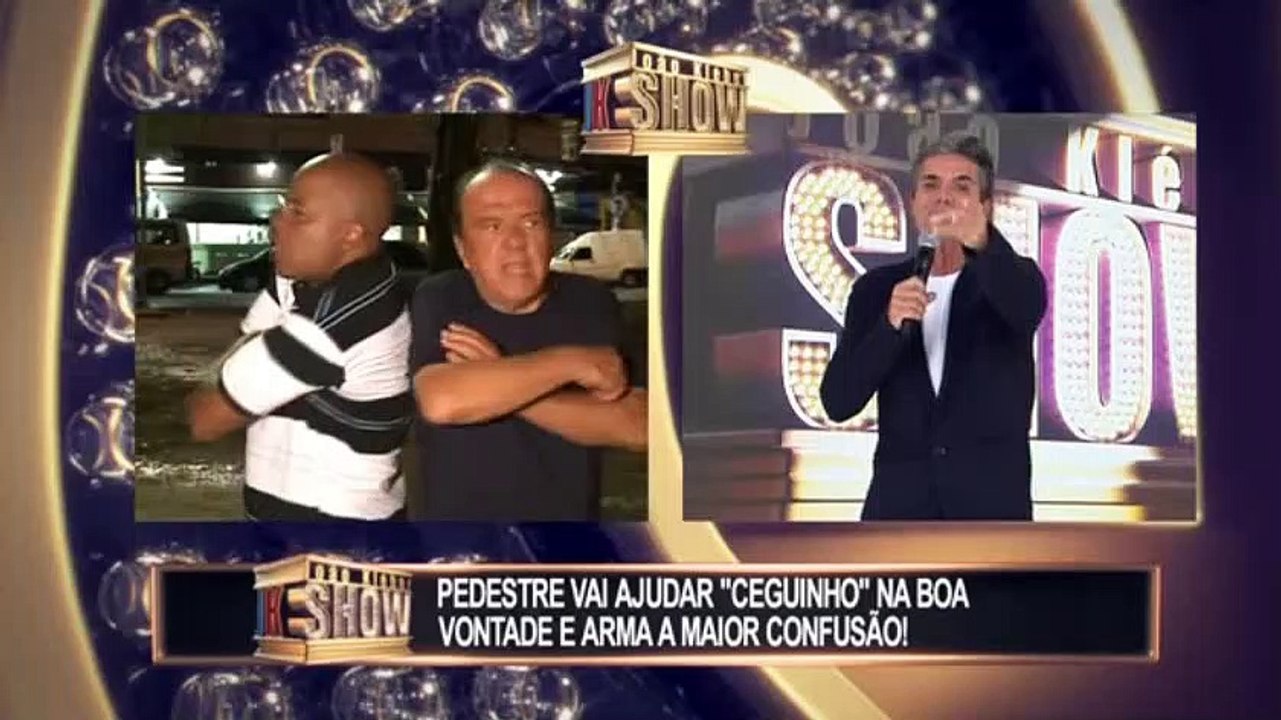 INEDITO CEGO CAI NA PORADA