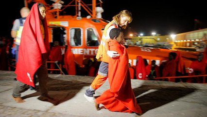 España: Salvamento Marítimo rescata a casi 200 migrantes del Estrecho de Gibraltar