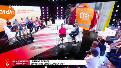 Le Grand Oral de Laurent Berger, secrétaire général de la CFDT - 03/09