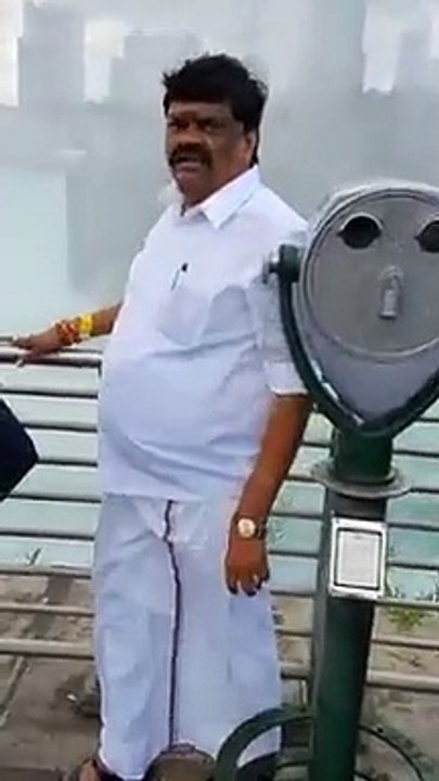 அமெரிக்கா.. வேட்டி சட்டையில் அமைச்சர் ராஜேந்திர பாலாஜி | Minister Rajendra Balajis America Tour with Dhoti