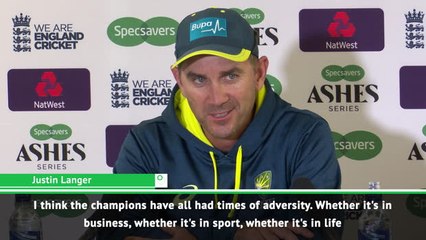 It felt like England stole the Ashes from us - Langer