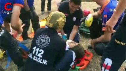 Mezarlıktan yükselen inleme sesleri ortalığı karıştırdı