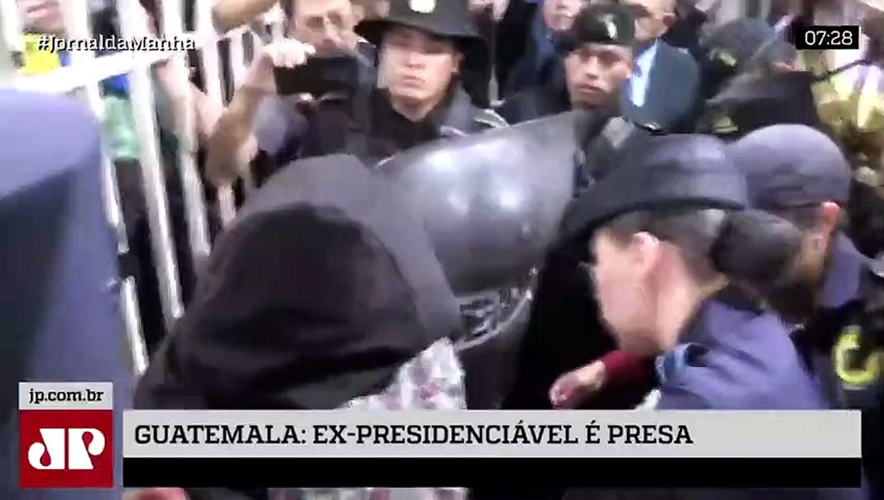 Ex-candidata à Presidência da Guatemala é presa