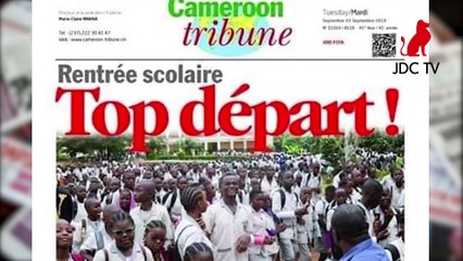 REVUE DE PRESSE CAMEROUNAISE DU 03 SEPTEMBRE
