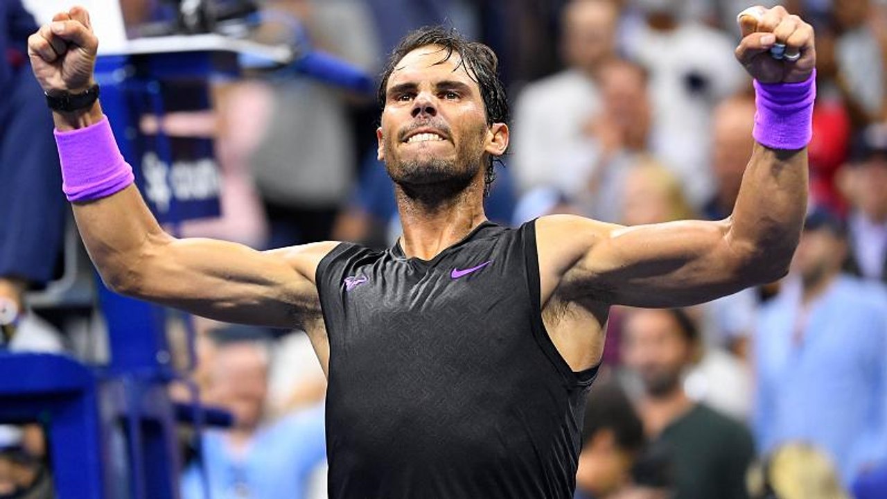 Rafael Nadal im Viertefinale der US-Open