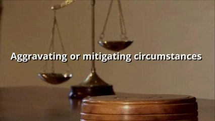 How Offenders Are Sentenced