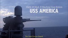 25mm Mark 38 Mod II machine gun system Live Fire