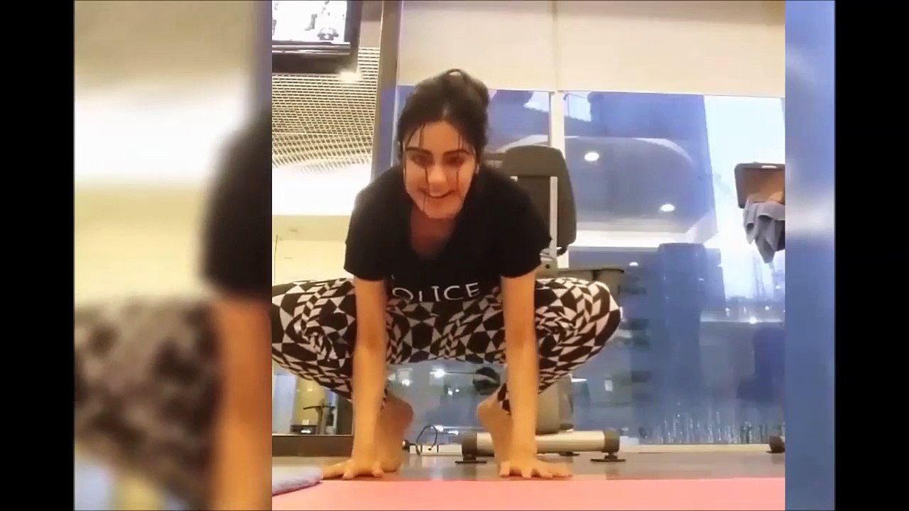 Adah Sharma Hardly workout for Fitness !