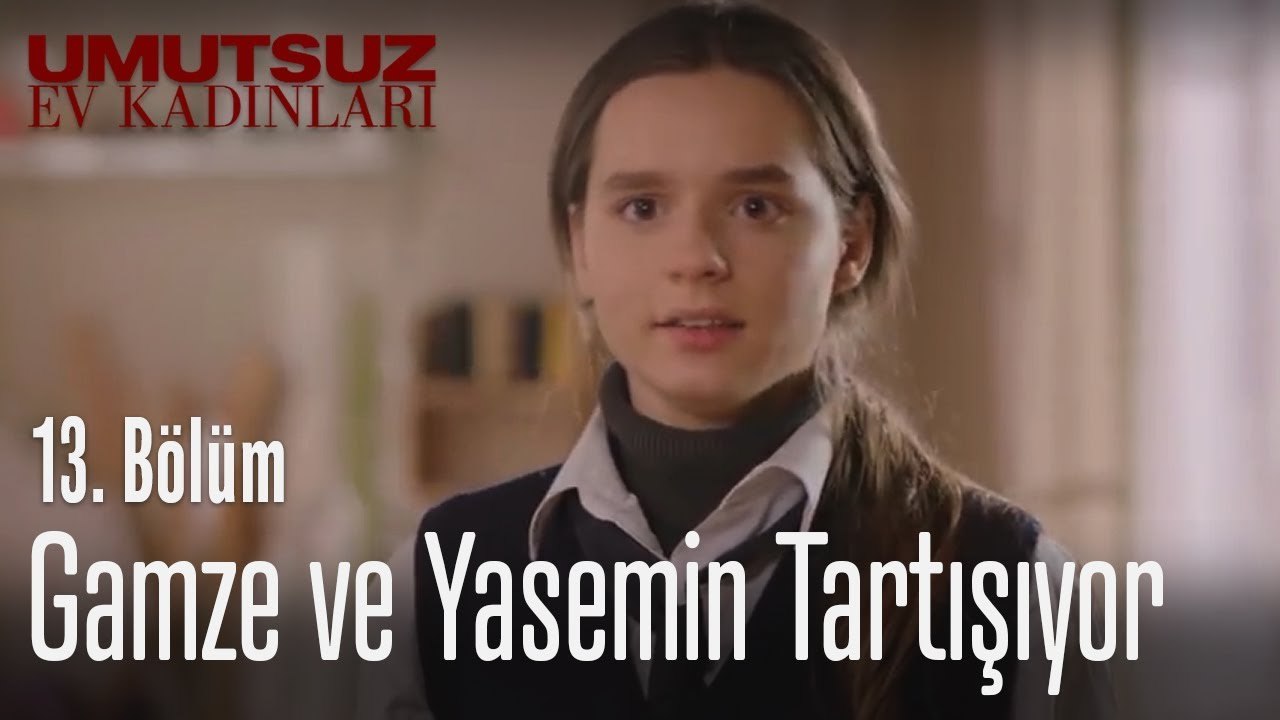 Gamze ve Yasemin tartışıyor - Umutsuz Ev Kadınları 13. Bölüm