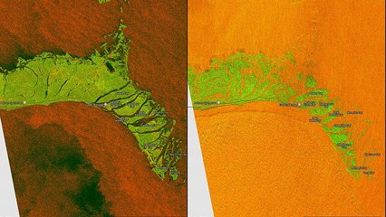 Hurricane Dorian: Before-and-after images show extent of flooding on the Bahamas