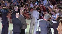 Timothee Chalamet hugs crying fans in Venice