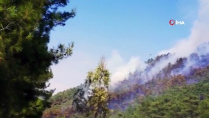 - Bölgedeki tüm ekipler Marmaris yangınına sevk edildi