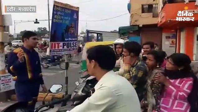 लगातार 19वें दिन बीआरटीएस कॉरिडोर पर चला ट्रैफिक जागरूकता अभियान