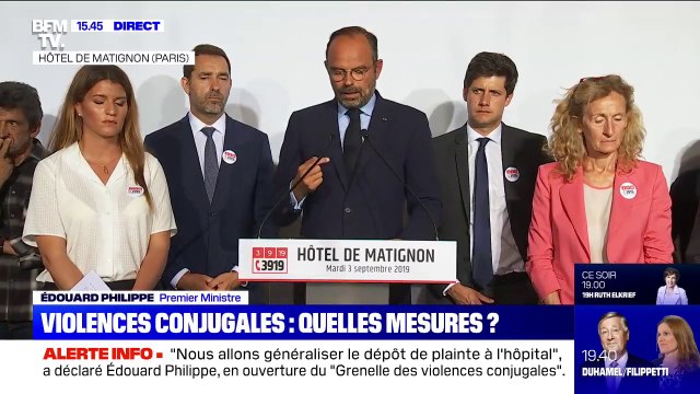 Violences Conjugales: Édouard Philippe annonce que 'l'exercice de l'autorité parentale sera suspendu de plein droit en cas d'homicide volontaire par le conjoint