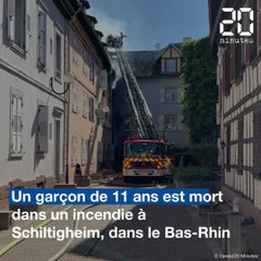 Download Video: Alsace: Un enfant de 11 ans meurt dans un incendie à Schiltigheim