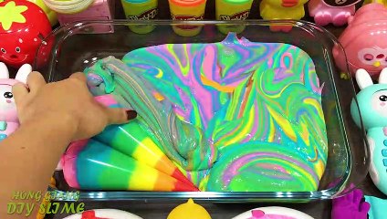 Mixing Random Things into Slime #21 !!! Slimesmoothie Relaxing Satisfying Slime s