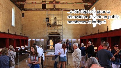 La statue du Christ de Pitié des Hospices de Beaune restaurée