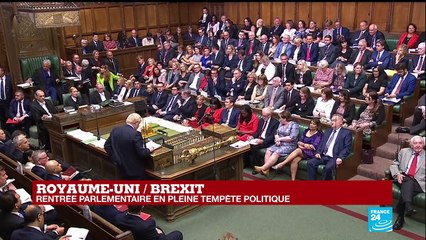 REPLAY - Boris Johnson devant le Parlement britannique