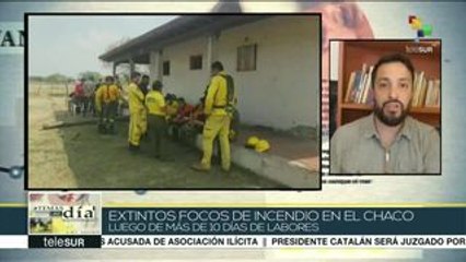 Paraguay: gobierno declara extintos incendios en el Chaco