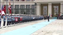 Cumhurbaşkanı Erdoğan, Çekya Başbakanı Babis'i resmi törenle karşıladı - ANKARA