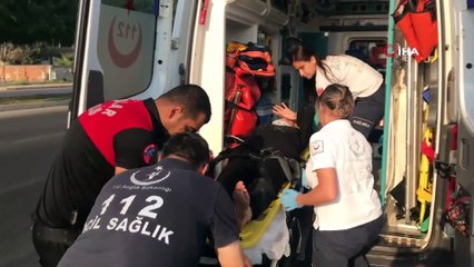 Damadın hakaretine dayanamayan hamile yeni gelin otomobilden atladı