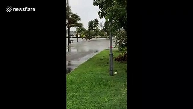 Hurricane Dorian leaves park under water in the Bahamas