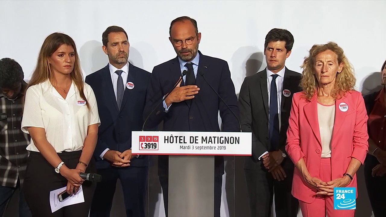 FR NW FRANCE GRENELLE VIOLENCES CONJUGALES MESURES DROITS DES FEMMES DISCOURS  EDOUARD PHILIPPE