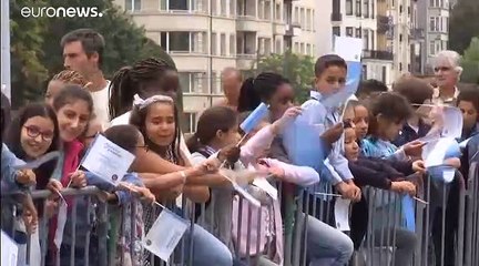 شاهد: "رتل التحرير" يدخل بروكسل احتفالاً بالذكرى الـ75 لتحريرها من النازية