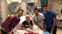 Jonas Brothers Surprise Fan Undergoing Chemotherapy With Hospital Visit