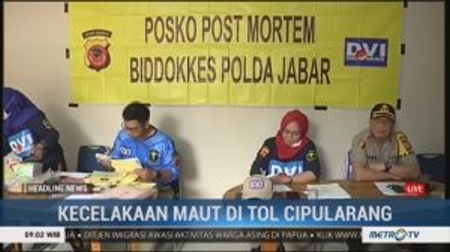 4 Korban Tewas Kecelakaan Maut di Tol Cipularang Berhasil Teridentifikasi