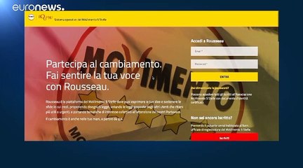 El Movimiento 5 estrellas vota a favor de un gobierno con el Partido Democrático en Italia