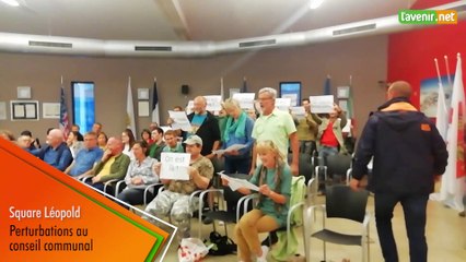 Namur : le conseil communal perturbé