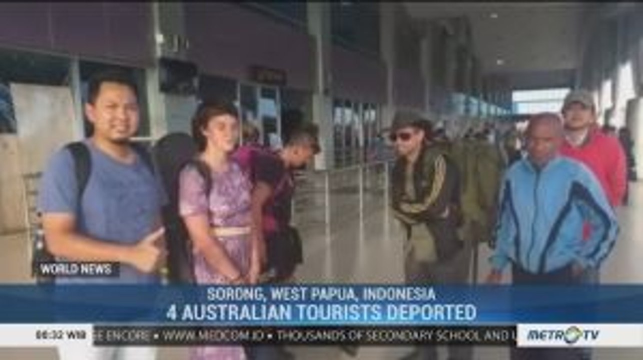 4 Australian Tourists Deported From Indonesia for Joining Papua Protests