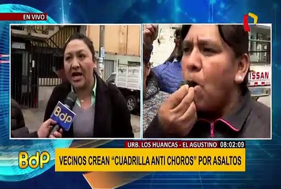 El Agustino: vecinos crean cuadrilla ´anti-choros´ y prometen linchar delincuentes