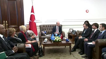 Bakan Soylu BM Mülteci Yüksek Komiseri Grandi'ye: "Yoğun bir göç baskısı var"