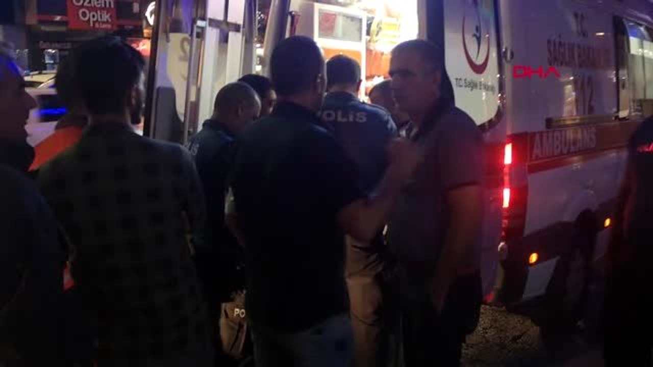 Kavgadan camdan atlayarak kaçmak isterken ayağını kırdı