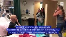 Jonas Brothers Surprise Fan Undergoing Chemotherapy