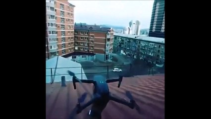 Et si on sortait le drone pour filmer... Raté