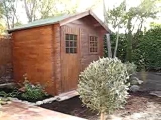 vue du jardin sans le gazon