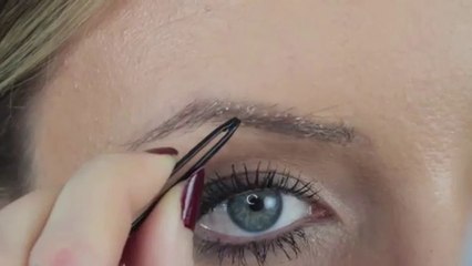 Cutting My Hair Off To Stick On As EYEBROWS! _ STEPHANIE LANGE