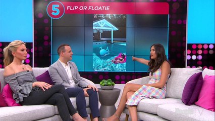 Christina Anstead Enjoys Pool Day and Relaxes on a Floatie as Due Date Approaches