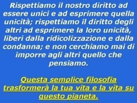 Io Sono Me Stesso, Io sono Libero ( David Icke )