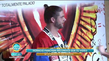 Horacio Pancheri nos dice si le ha afectado su video íntimo que se filtró. | Venga La Alegría