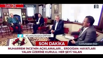 Erdoğan'dan 24 TV'de Şaşırtan İÇKİ Çıkışı. SAVUNAN ADAM