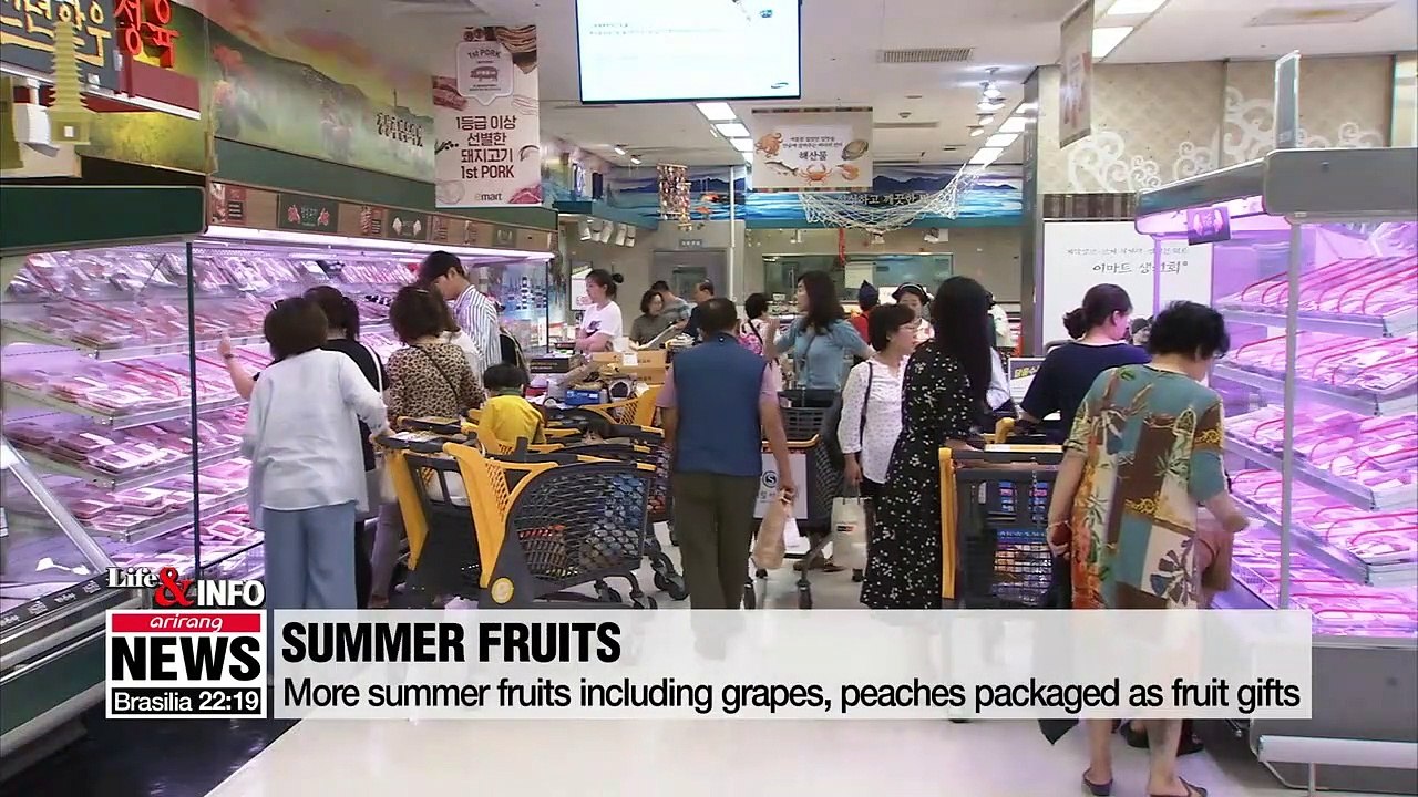 Gifts trends for earlier Chuseok holiday in S. Korea