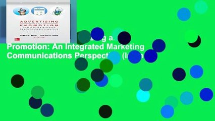 [GIFT IDEAS] Advertising and Promotion: An Integrated Marketing Communications Perspective (Irwin
