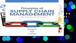 About For Books  Principles of Supply Chain Management: A Balanced Approach  Review