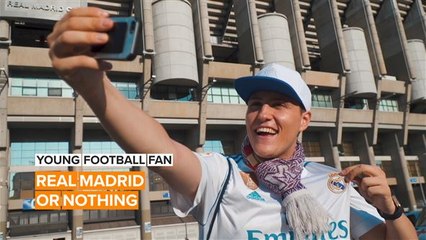 Young Football Fan: Real Madrid couldn't ask for a better fan