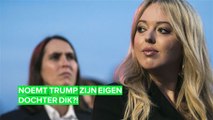 Trump weigert foto's met Tiffany door haar gewicht